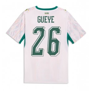 Senegal Pape Gueye #26 Replika Hemmatröja VM 2026 Kortärmad